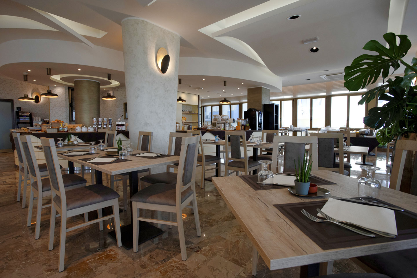 hotel doge torre pedrera sala pranzo