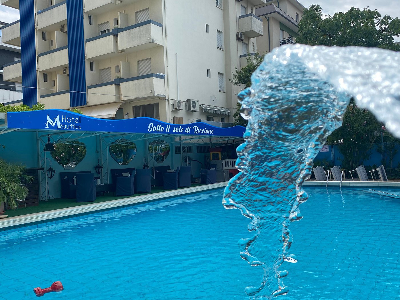 hotel mauritius piscina