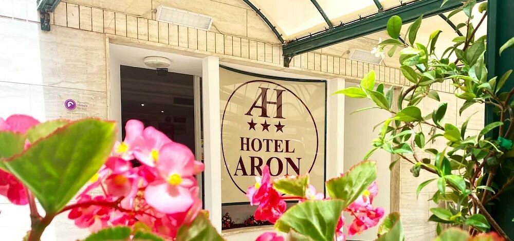 hotel aron front