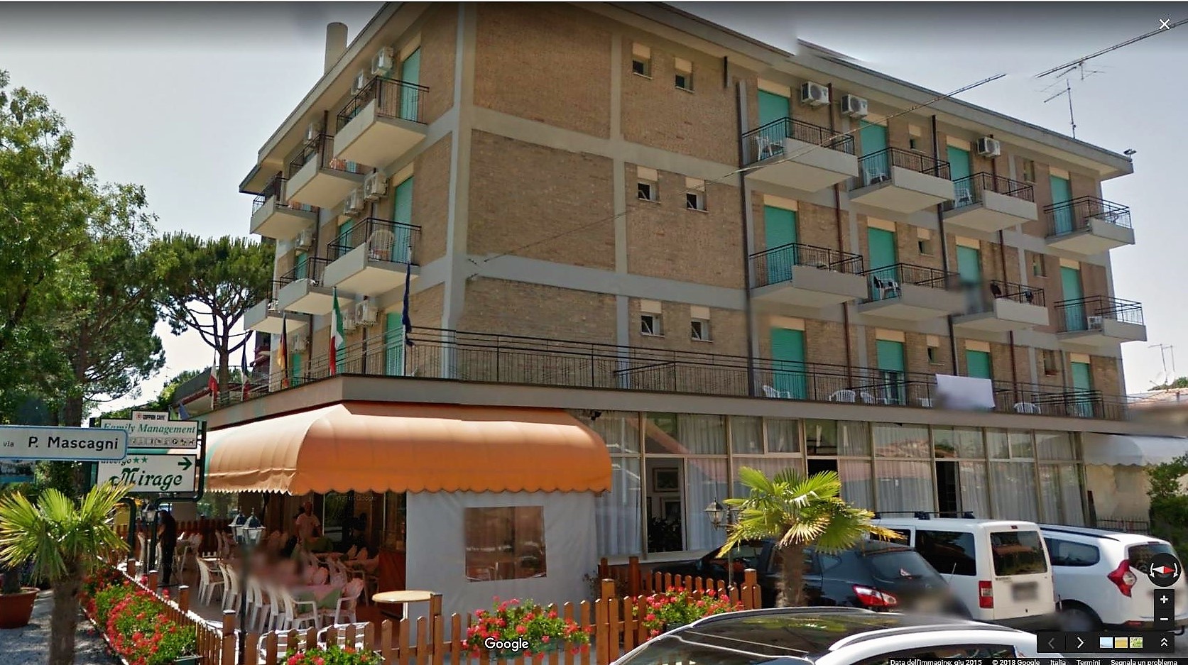 hotel mirage esterno