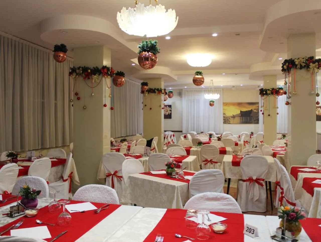 hotel aurora mare sala pranzo