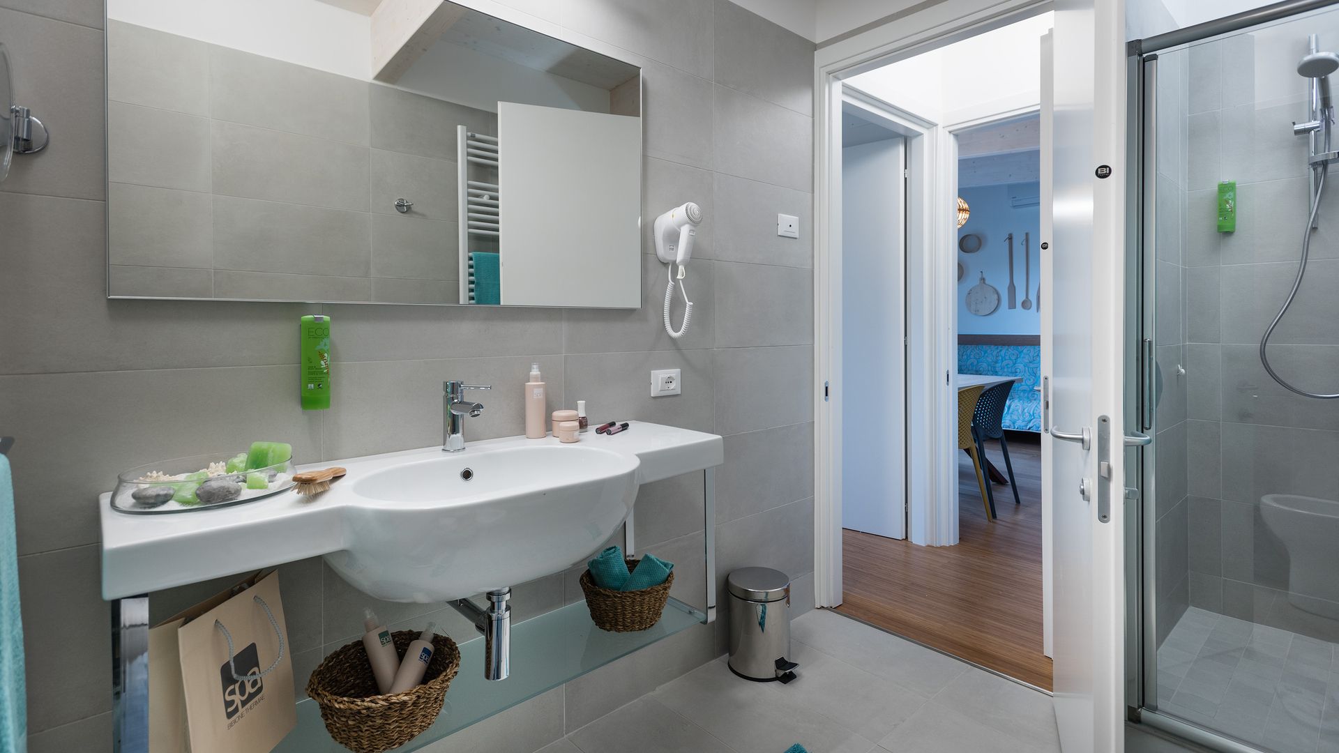 lino delle fate ecovillage resort bungalow leccio bagno