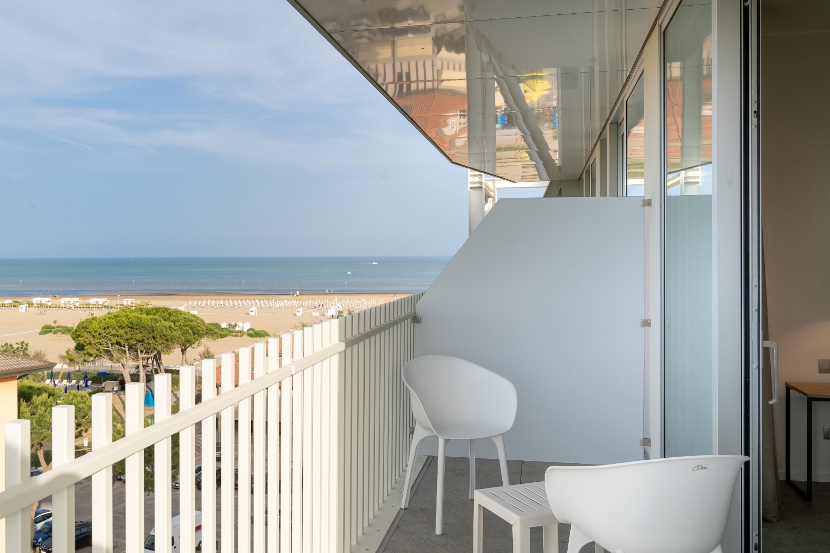 hotel garden sea junior suite orchidea terrazzo vistamare laterale