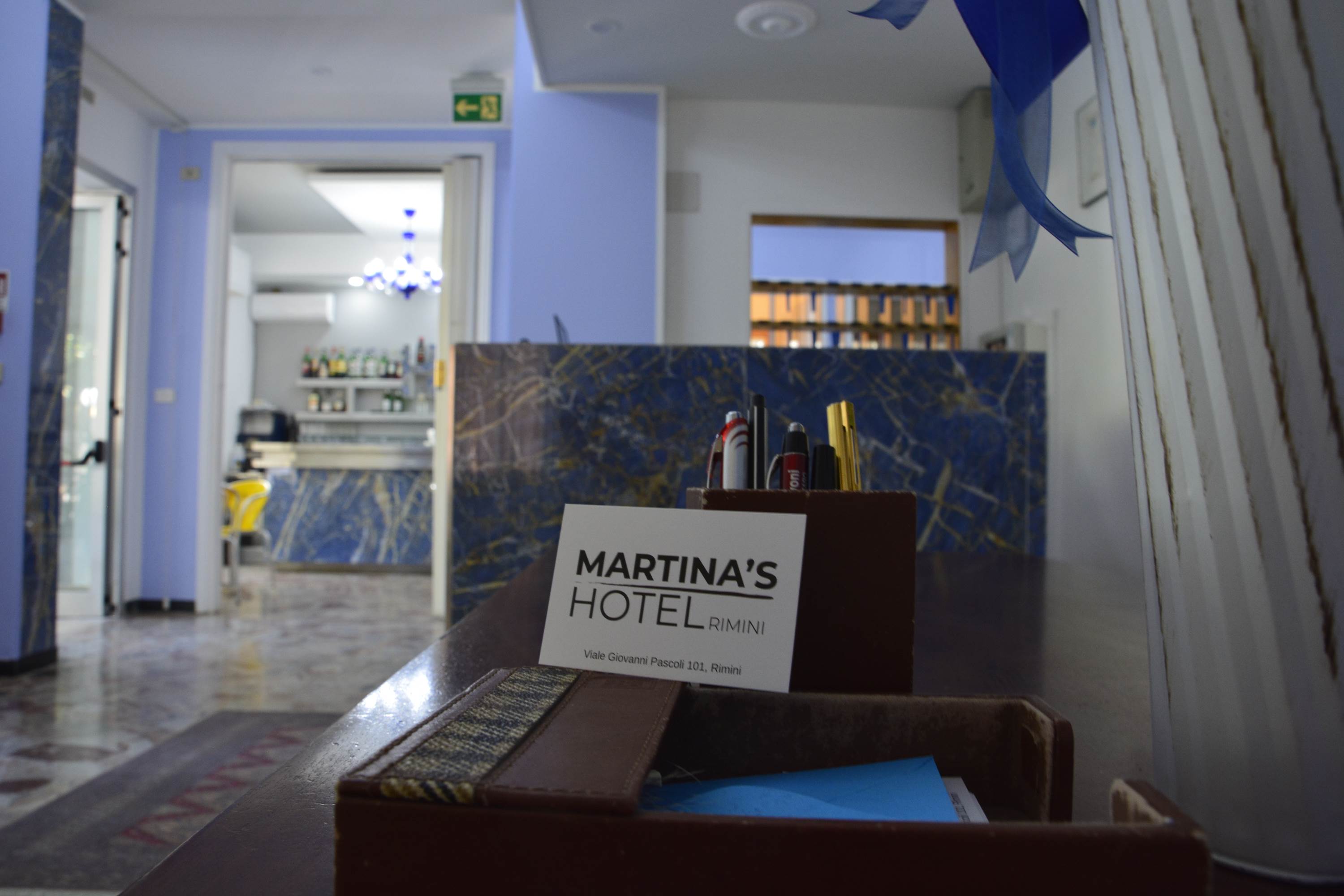 martinas hotel reception
